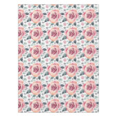 Nappe Roses Abstraites Dans Des Couleurs Pastel (Devant)