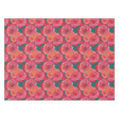 Nappe Roses Abstraits Dans Des Teintes De Rose Rouge Et (Devant (Horizontal))