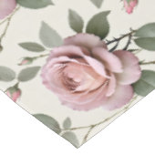 Nappe Roses anglaises classiques dans des teintes douces (Angle)