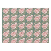 Nappe Roses anglaises classiques en rose blush  (Devant (Horizontal))