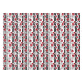 Nappe Roses aquarelle (Devant (Horizontal))