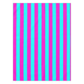 Nappe Roses Chaudes Et Bleu Cyan Gris Turquoise (Devant)