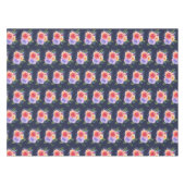Nappe Roses d'aquarelle moderne Floral Bouquet Motif (Devant (Horizontal))