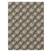 Nappe Roses de dentelle victorienne élégant noir (Devant)