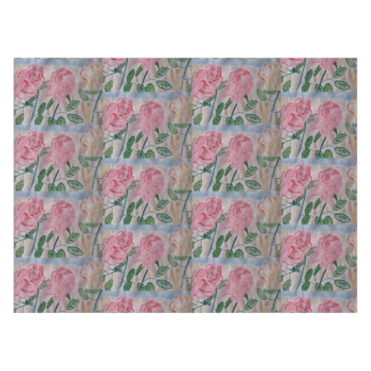 Nappe Roses d'été Abstraits (Devant (Horizontal))