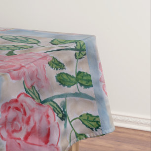 Nappe Roses d'été Abstraits