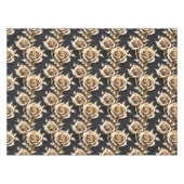 Nappe Roses Dorées Avec Des Bords Métalliques Pointus (Devant (Horizontal))