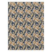 Nappe Roses Dorées Avec Finition Métallique (Devant)