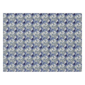 Nappe Roses et Lys Bleus et Blancs élégants (Devant (Horizontal))