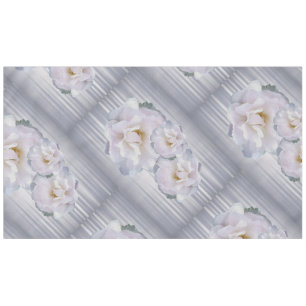 Nappe Roses gris rose