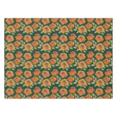 Nappe Roses In Various Shades Of Orange And Yellow  (Devant (Horizontal))