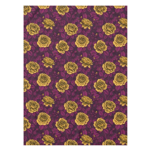 Nappe Roses jaunes (Devant)