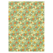 Nappe Roses Mariages orange jaune printemps (Devant)