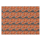 Nappe Roses Orange Rouillé Chaud (Devant (Horizontal))
