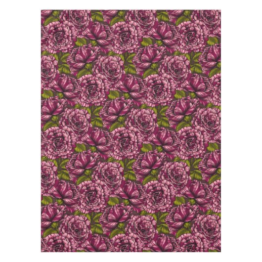 Nappe Roses pour vous (Devant)