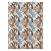 Nappe Roses rendus en 3D dans des nuances de bleu et de (Devant)