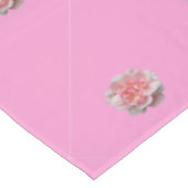 Nappe Roses roses sur rose (Angle)