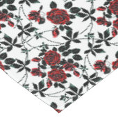 Nappe Roses rouges . (Angle)