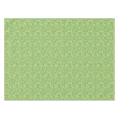Nappe Roses sauvages en jaune et vert (Devant (Horizontal))