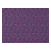 Nappe Roses sauvages en rose et violet (Devant (Horizontal))