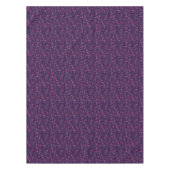 Nappe Roses sauvages en rose et violet (Devant)