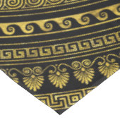 Nappe Roue d'Hécate Greek Key Noir and Gold (Angle)