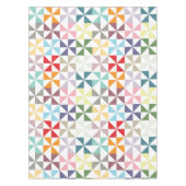 Nappe Roue géométrique colorée (Devant)