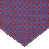 Nappe Rouge avec des étoiles bleues (Angle)