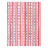 Nappe Rouge Blanc Bleu Nautilus Ancres Roues Bateau (Devant)