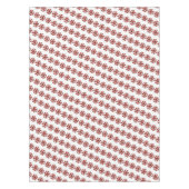 Nappe Rouge Blanc Peppermenthe Swirl Monnaie Noël (Devant)