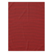 Nappe Rouge de Noël et rayure noire (Devant)