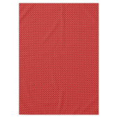 Nappe Rouge de Noël matelassé gonflé (Devant)