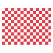 Nappe Rouge et blanc Checkered (Devant (Horizontal))
