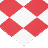 Nappe Rouge et blanc Checkered (Angle)