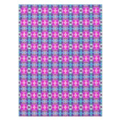 Nappe Rouge Et Blanc Fleur Paire D'Art Abstrait Tinté (Devant)