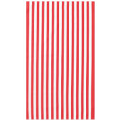Nappe Rouge et Blanc Rayé Épais (Devant)