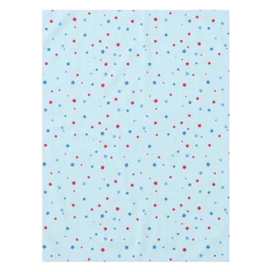 Nappe rouge et bleu étoile (Devant)