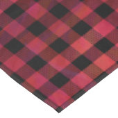 Nappe Rouge et noir À damiers plaid (Angle)