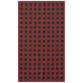 Nappe Rouge et noir intemporel (Devant)