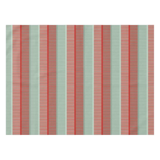 Nappe Rouge et vert rayé (Devant (Horizontal))