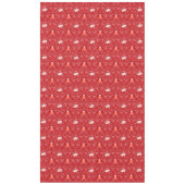 Nappe Rouge festif mignon Vacances (Devant)