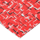 Nappe Rouge Gris Gris Blanc Noir (Angle)