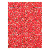 Nappe Rouge Gris Gris Blanc Noir (Devant)