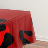 Nappe rouge halloween vampire impression léopard goth (In Situ)