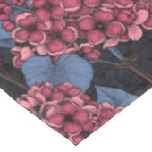 Nappe Rouge lilas sur bleu foncé (Angle)