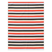 Nappe Rouge Noir Blanc Grilles Lignes Design Motif (Devant)