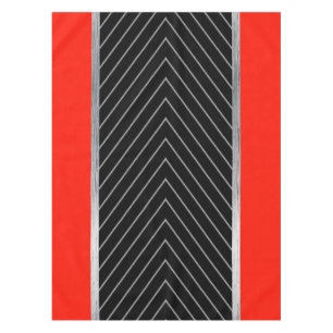 Nappe Rouge, noir, noir et blanc