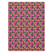 Nappe Rouge pastèque Lémons jaunes Tropical (Devant)