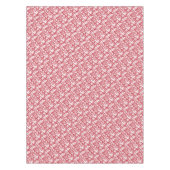 Nappe Rouge rétro ou n'importe quelle couleur Motif télé (Devant)