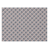 Nappe Rouge rustique Bleu Bleu Étincelles drapeau motif  (Devant (Horizontal))